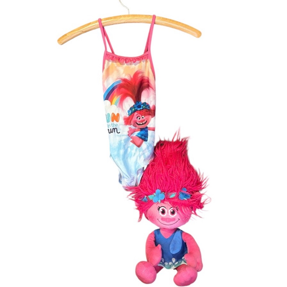 💰BOGO FREE Trolls Poppy Swimsuit & Plush Toy